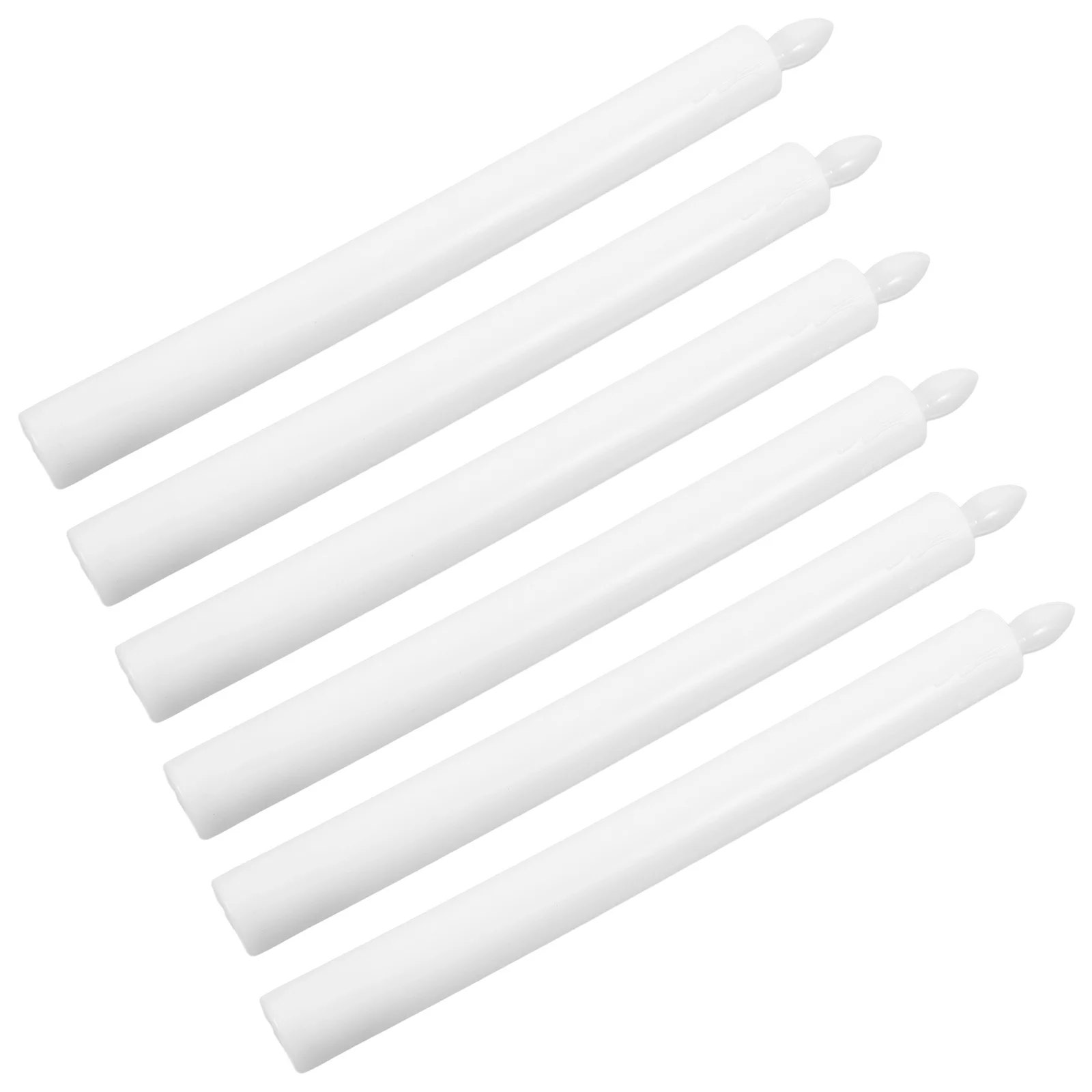 

6Pcs Electronic Lamp Flameless Drip Effect Glowing LED Lights for Home Decor Holiday Party Decoration