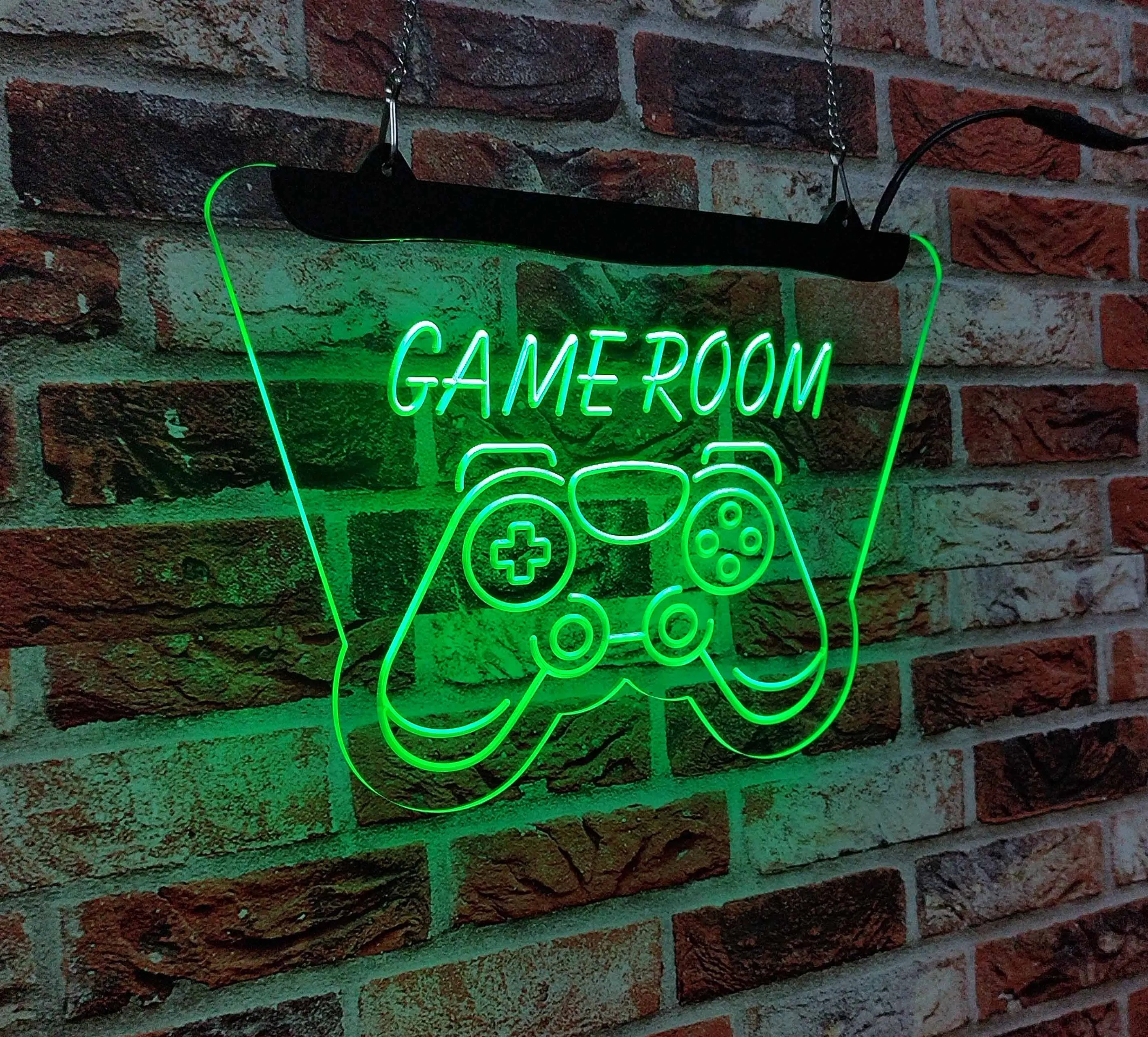 Game Room Beer Bar Club LED neon 3D carved wall art signs Interior decor suitable for a variety of entertainment venues