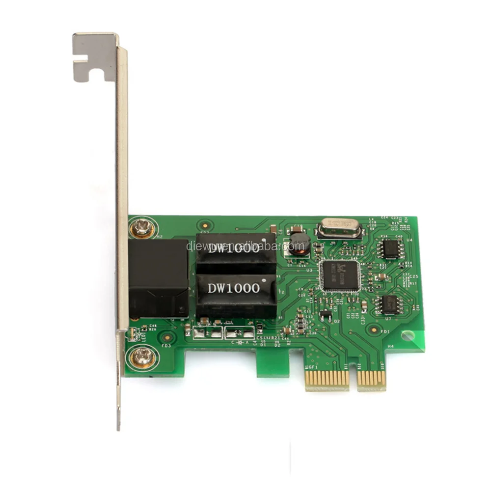2PCS Gigabit Realtek 8168 Pci Express Diskless Network Card With Bootrom Slot