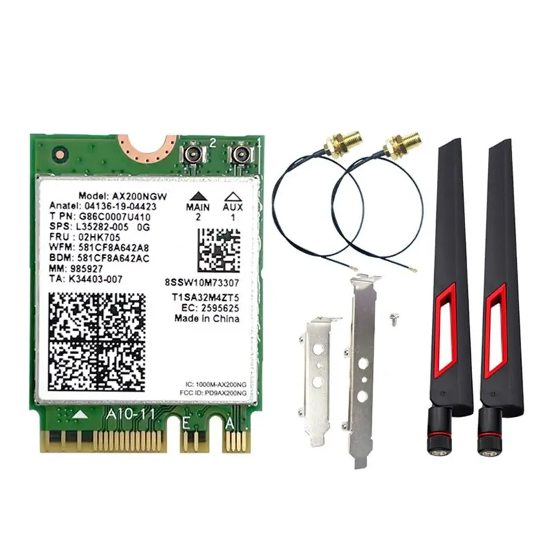 abfm-ax200ngw-wifi-6-カード-10dbi-アンテナ-24g-5ghz-bluetooth-52-wifi-アダプター-2974mbps-ワイヤレスネットワークカード-win10-11-用
