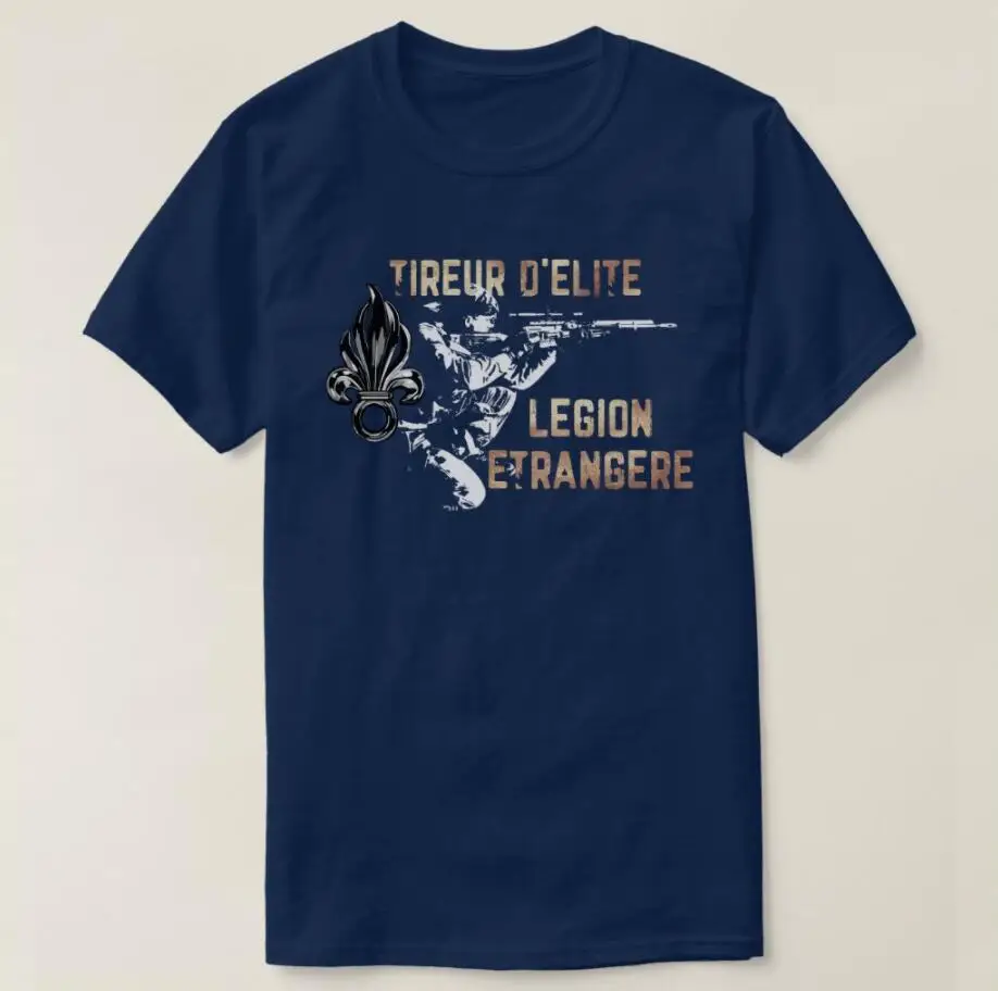 French Légion Etrangère Sniper Military Support T-Shirt Short Sleeve Casual 100% Cotton O-Neck  T Shirt