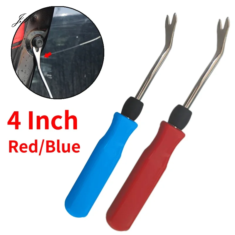 Car Removal Hand Tool Door Trim Panel Fastener Nail Puller Removal Open Pry Tool Clip Quickly Remove Universal Automotive Tools