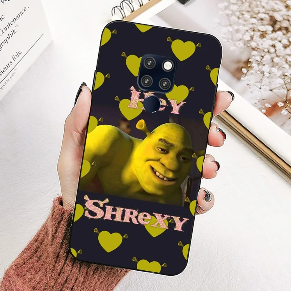 Cartoon Funny Movie S-Shrek Phone Case For Huawei Mate 10 20 30 40 50 lite pro Nova 3 3i 5 6 SE 7 pro 7SE