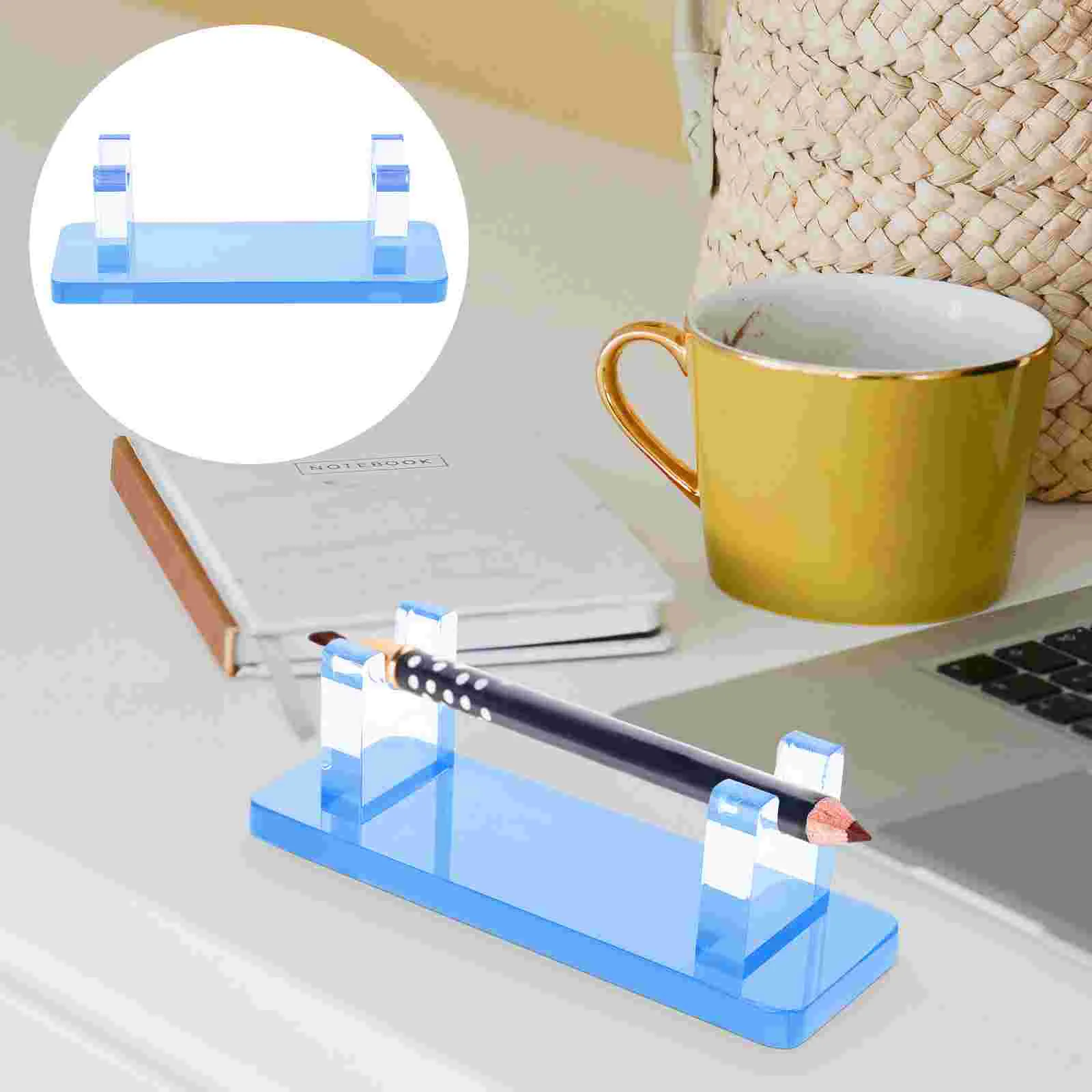 

Nail Pen Stand Display Nice Holder Storage Rack Acrylic Eyebrow Office Monitor