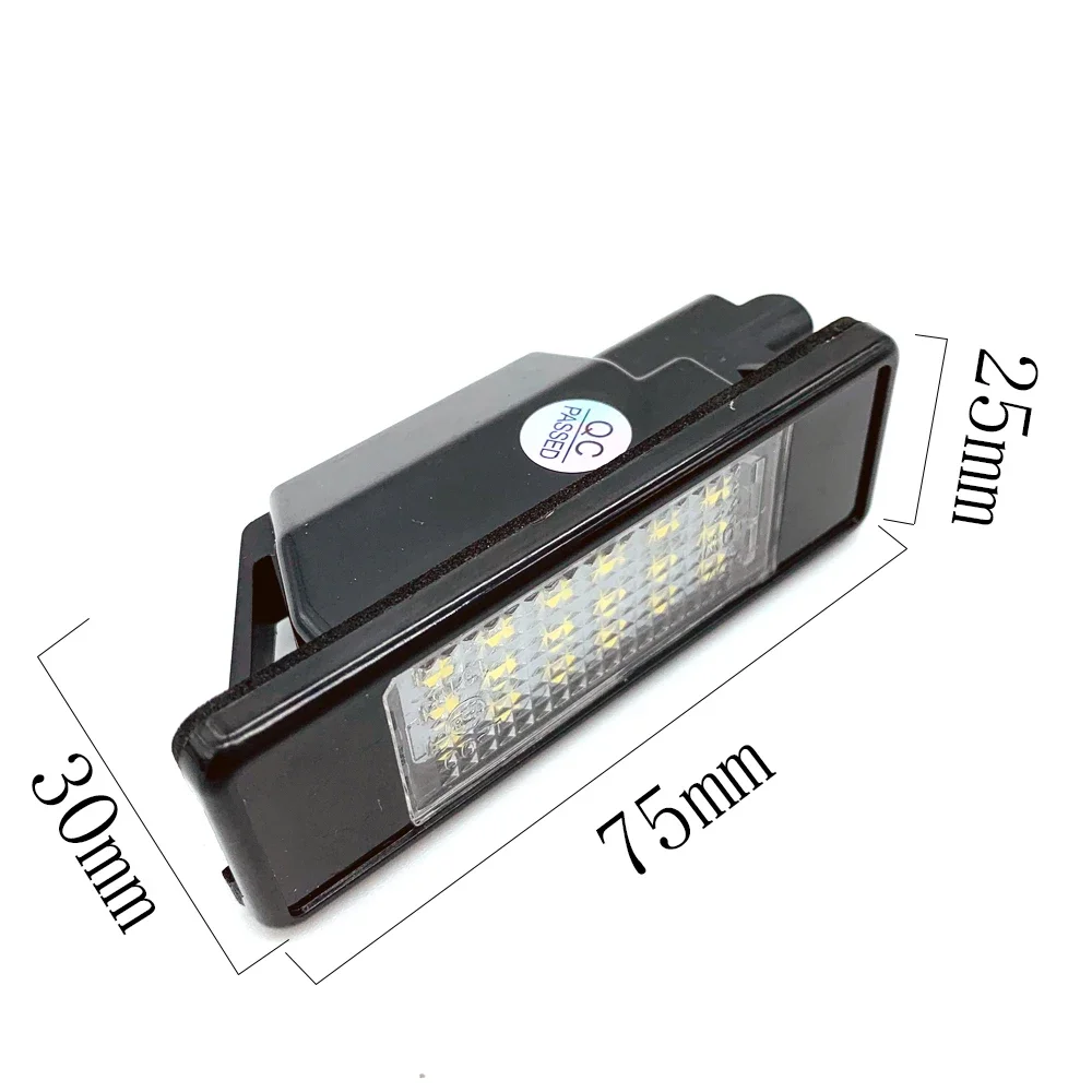 For Peugeot 106 1007 207 307 308 3008 406 407 508 607 For citroen C2 C3 C4 C5 C6 C8 DS3 license plate light License Number lamp