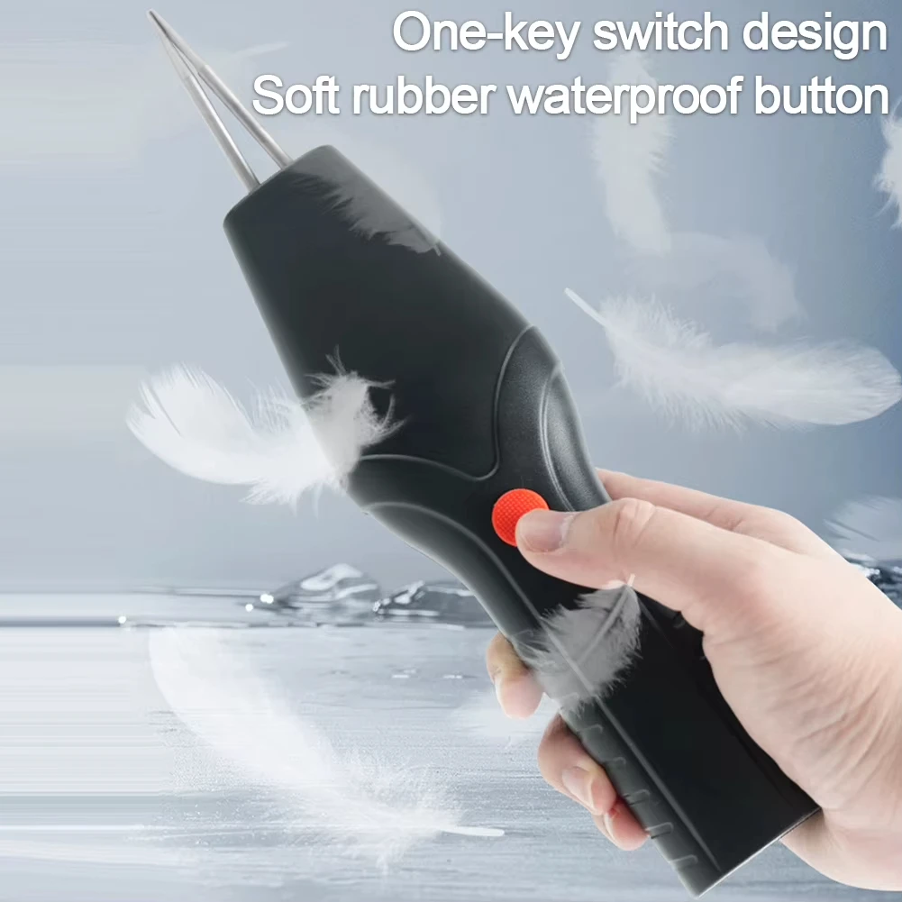 

USB Rechargeable Electric Quick Efficient Chicken Feather Plucker Feather Remover Hair Extractor Kitchen Tool