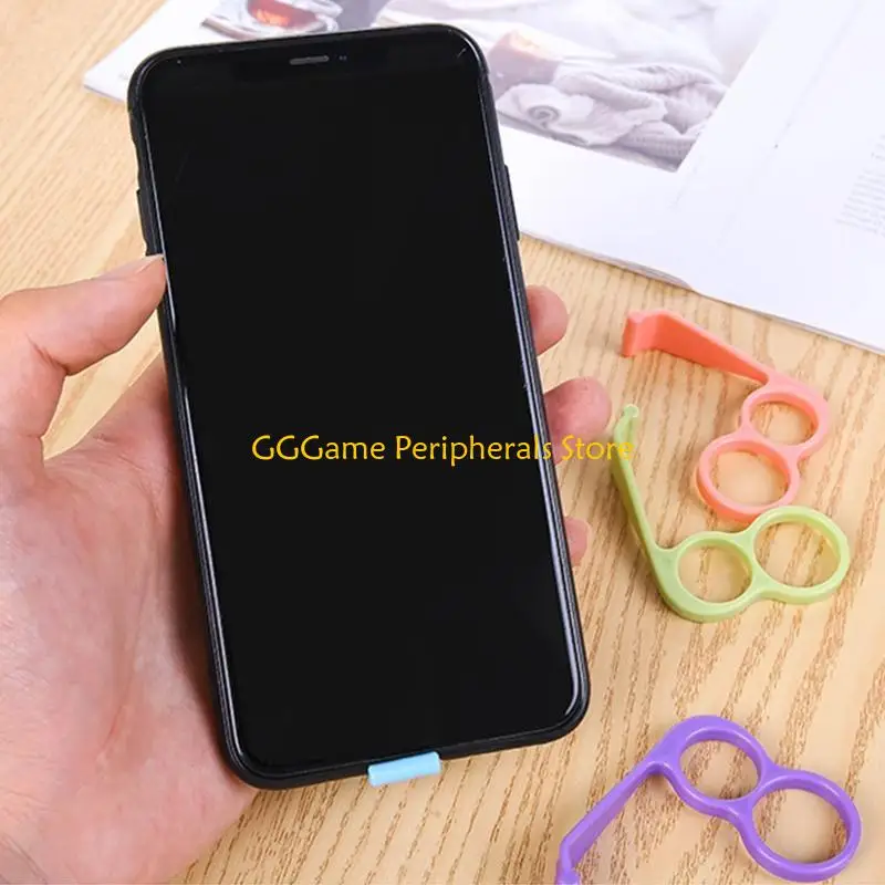 U55B Universal Phone Stand Grip Finger Rring Support Plastic Cellphone Tablet Bracket Cellphone Accessories
