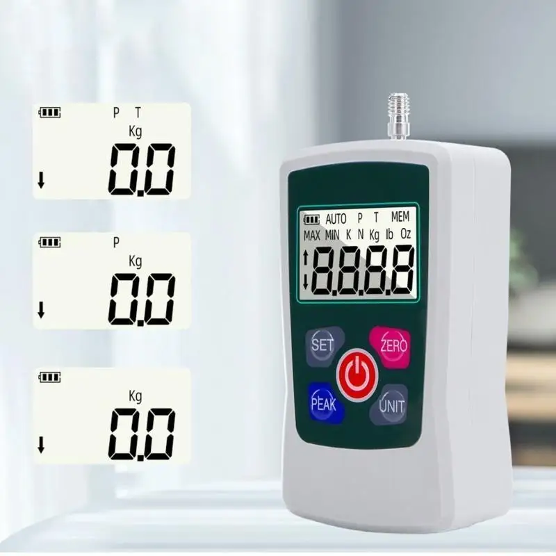 A2BE Compact Digital Force Gauges ABS Force Meter Electronic Force Measuring Instrument for Versatile Mechanical Testing Need