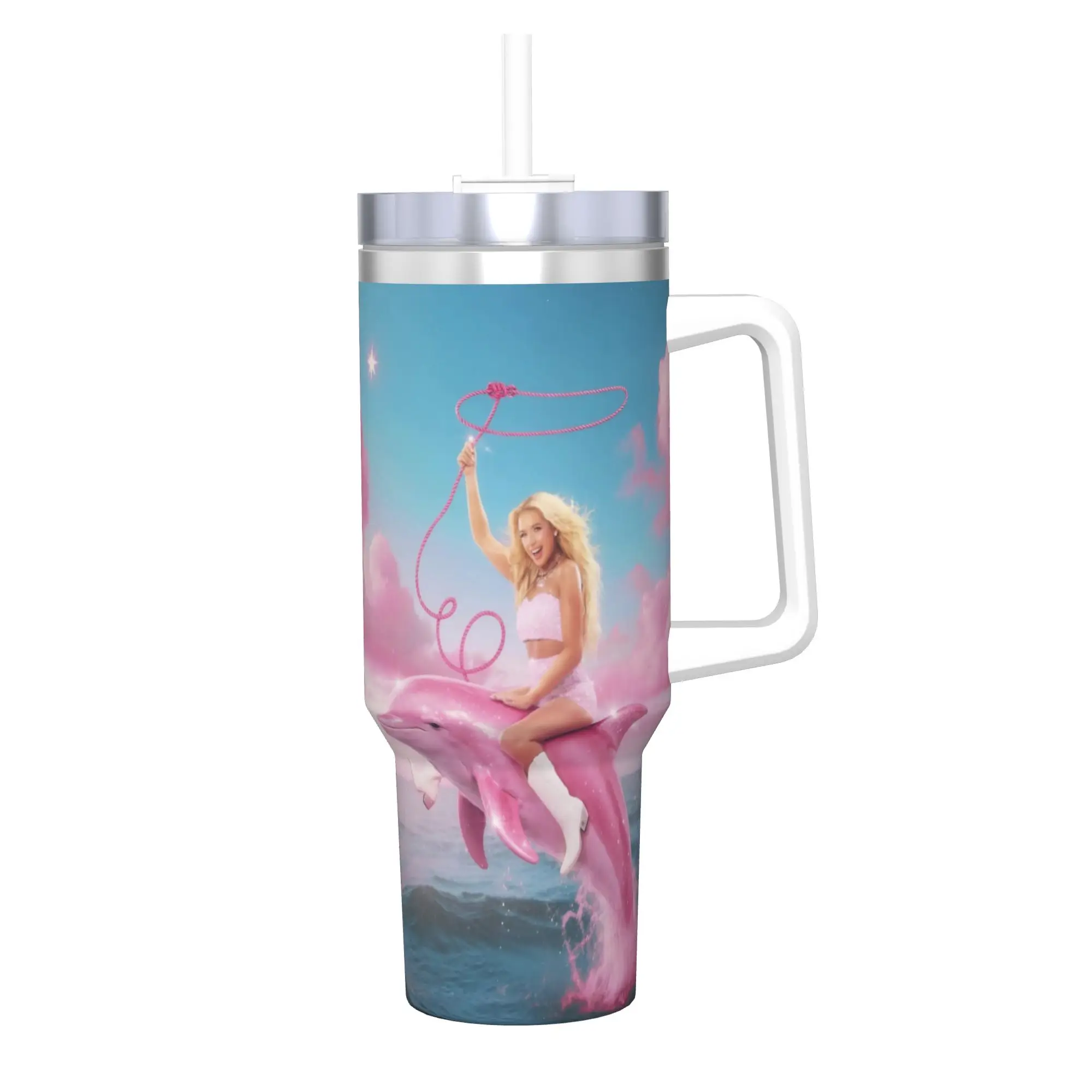 Megan Moroney Singer  40oz Tumbler Stainless Steel Double Wall Vacuum Insulated  Tumblers Cup With Straw