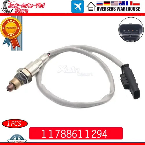 Imagen 1 del producto Sensor de oxígeno con sonda Lambda para coche BMW, accesorio con índice de combustible y aire, para modelo X3, X4, 340I, 440I, 540I, 640I, 740I, M240I, 11788611294-2016, 2021-234, 8012