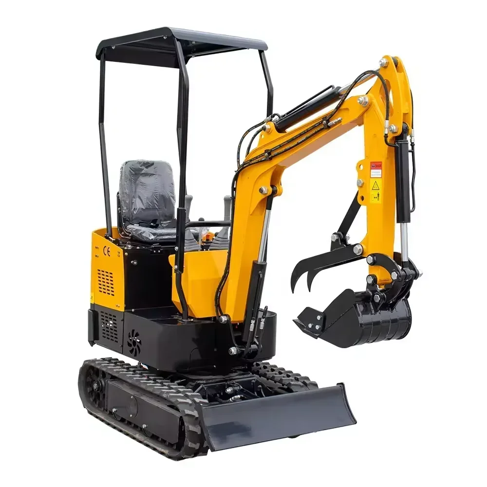 EPA/CE Certified Small Tracked Excavator 0.8 Tons, 1.5 Tons, 2 Tons, Excavator Cab, Small Loader Hot Selling