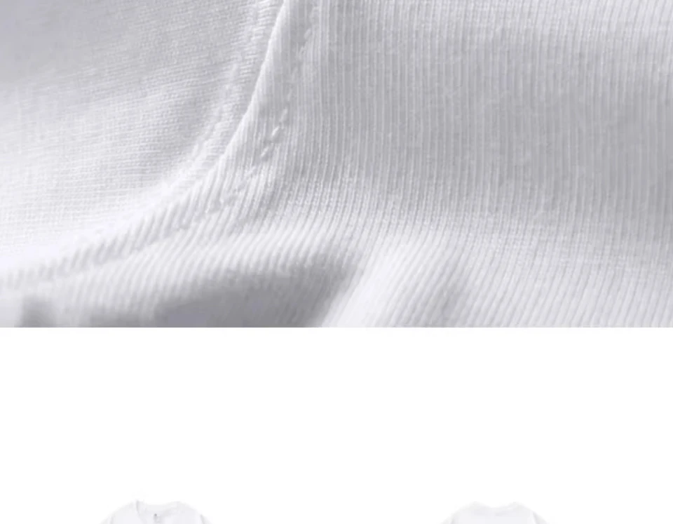220gsm Schweres Übergrößen-T-Shirt für Herren, Sommer-Qualität Kurzarm-Shirt aus Baumwolle, Einfarbig, Trendy, Lässig, Weiß, Schwarz, Top – Detail 19