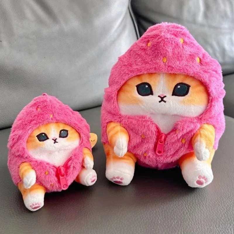 Muñeco de peluche bonito de tiburón y gato, colgante Kawaii para habitación, bolsa de coche, decoración colgante, apertura de cumpleaños, regalos de