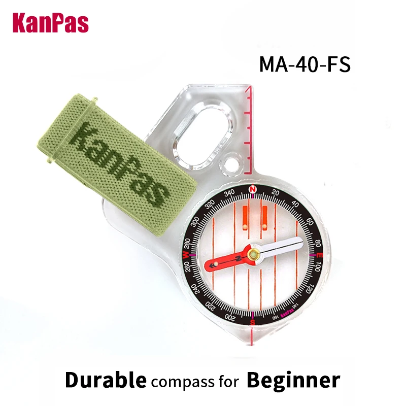 KANPAS basic competiton orienteering thumb compass, MA-40-FS