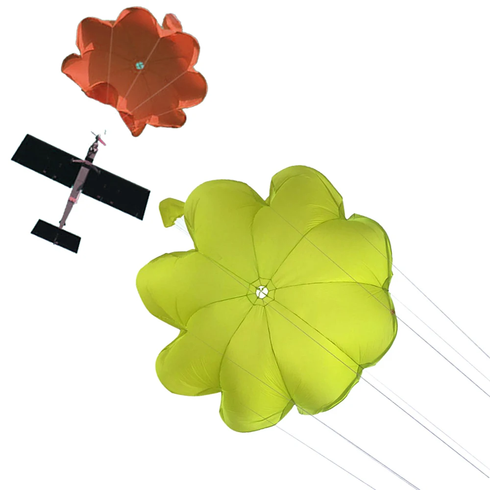 

UAV Nylon Parachute Model Aircraft Ejection Umbrella With lanyard for RC Drone Outdoor UAV Landing Protection