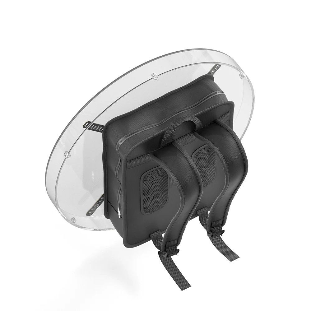 Mochila con pantalla de publicidad holográfica TFL 3D para uso interior/exterior para proveedor educativo OEM