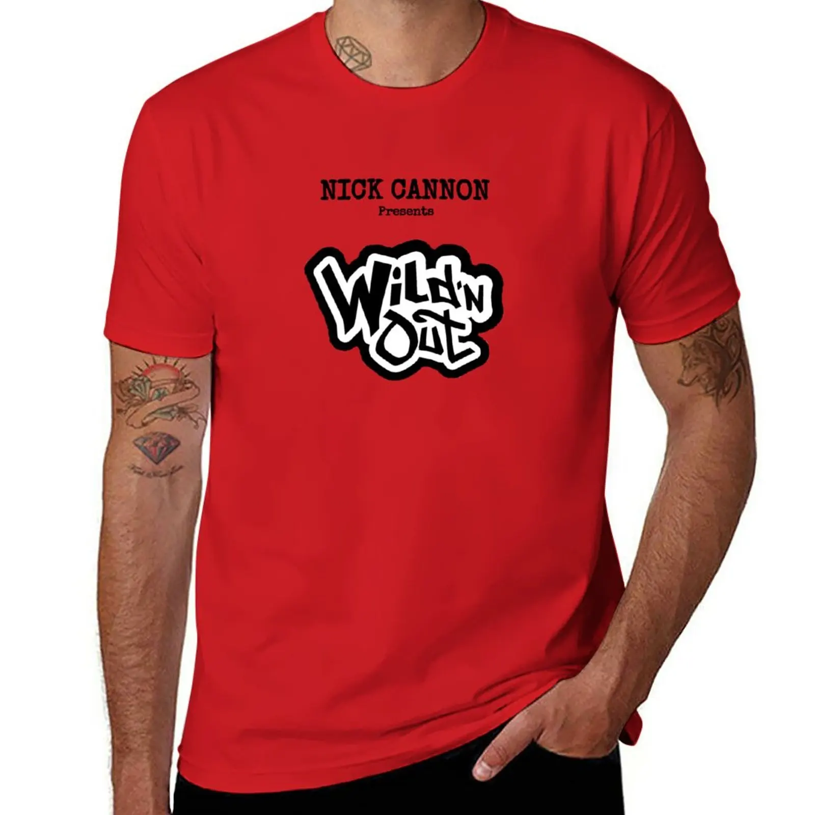 

New Wild N Out T-Shirt plus size tops quick-drying t-shirt mens clothes