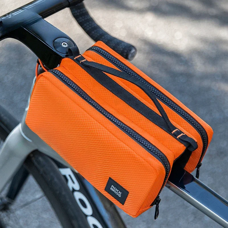 High Quality Bike Bag Waterproof Top Tube Phone Bag Front Frame Mountain Bicycle Shoulder bags