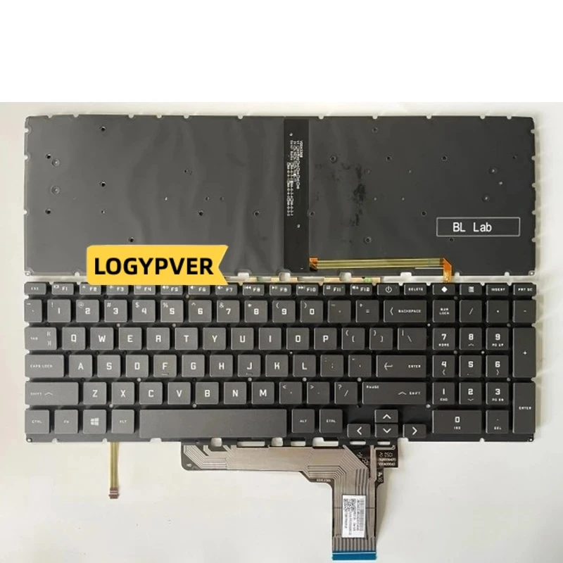 

Keyboard for HP Victus 16-e0078ur 16-e0010nr ‎16-e0043nr 16-e0075ax TPN-Q263 16-E 16-D 16-D0013dx 16-D0030 US English Backlit