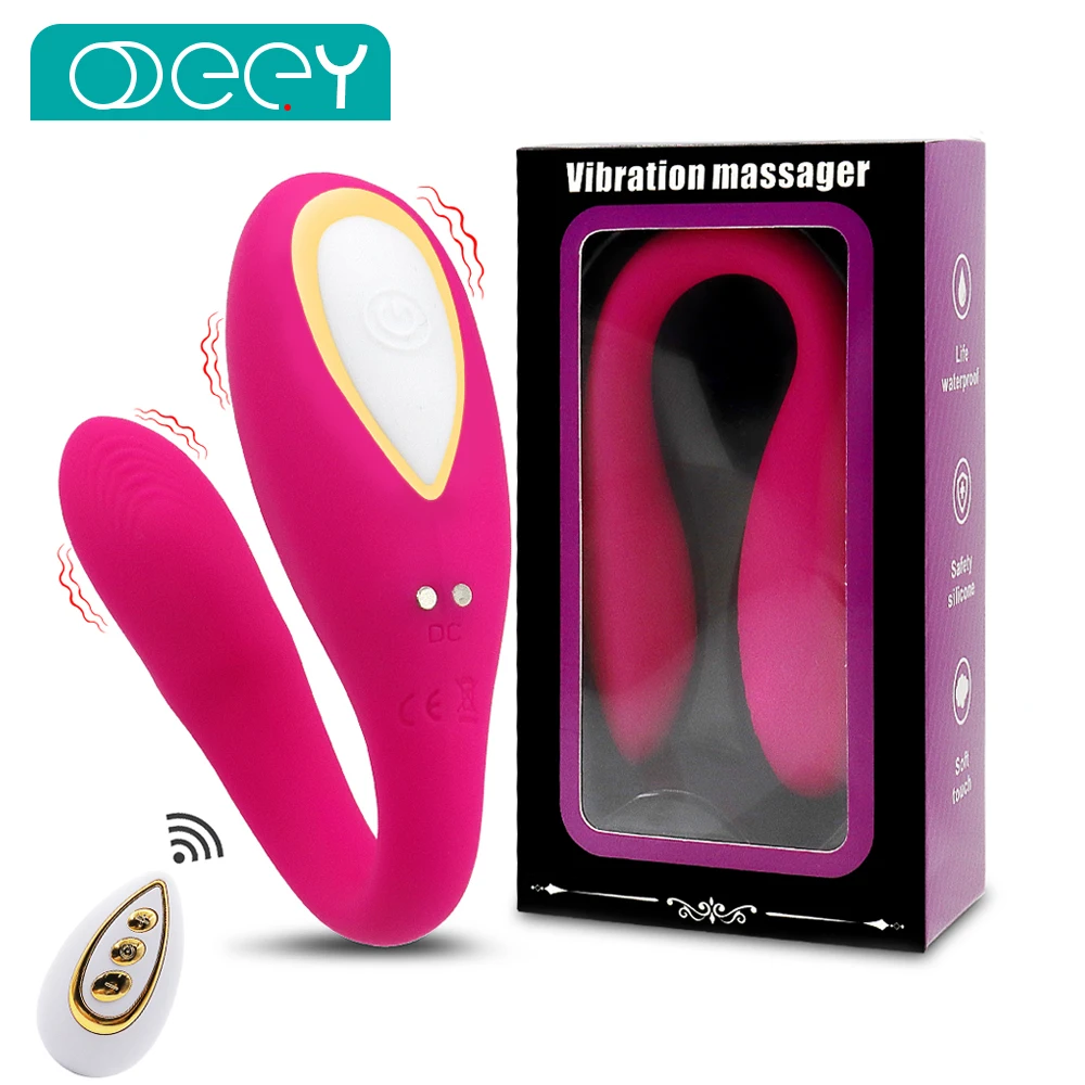 Wireless Remote Clitoris Panties Vibrators Powerful Vibrating Clit Stimulator U Shape Wearable Massager Adult Sex Toys for Women