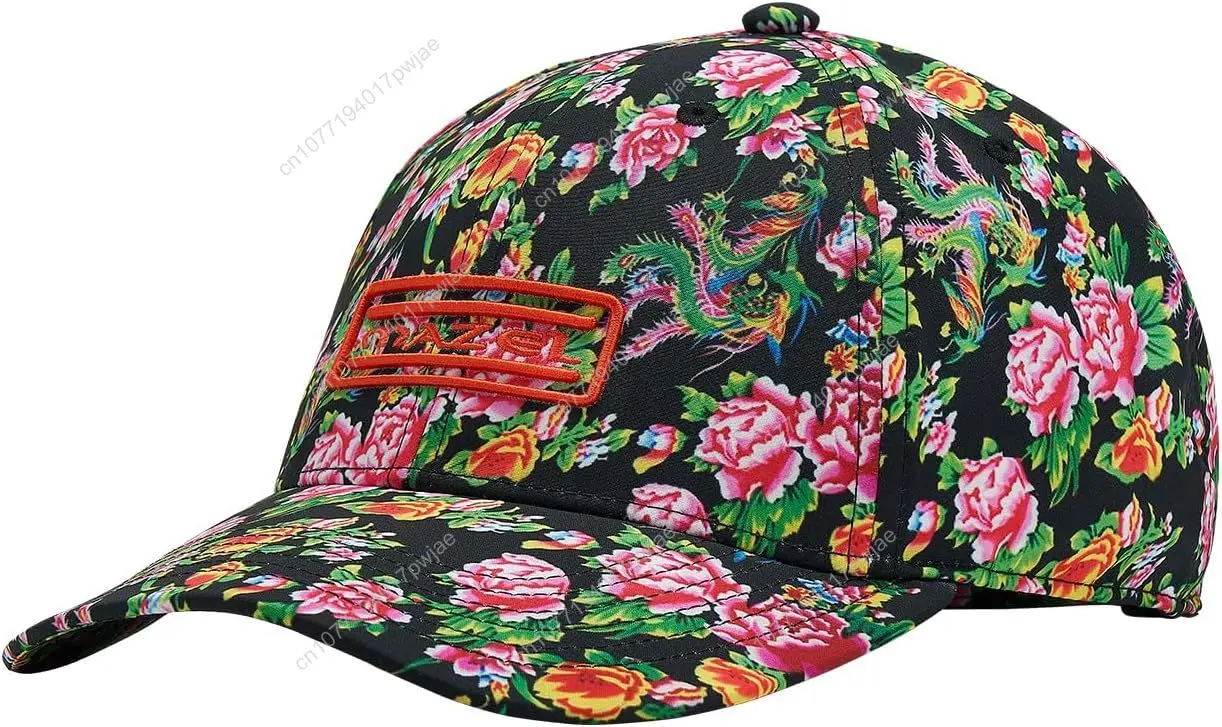 MAZEL baseballpet met printpatroon voor dames - Klassieke verstelbare prestatiehoed voor heren voor hardlooptrainingen in de zomer