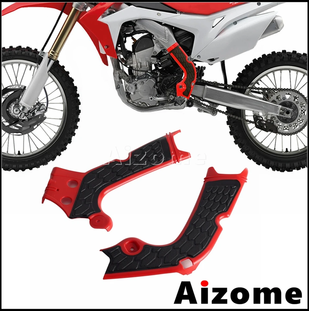 

Motorcycle Frame Guard Shell Protection For Honda CRF 250 300 450 R RX 250R 250RX 300R 450R 450 R Motocross X-Grip Cover 2017-19
