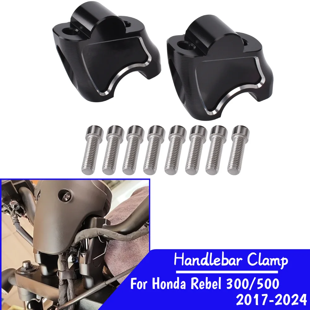 

CM300 CM500 CMX300 CMX500 зажим на руль для Honda Rebel CMX 300 500 2017-2024 мотоциклетная ручка, аксессуары для крепления на подъемник