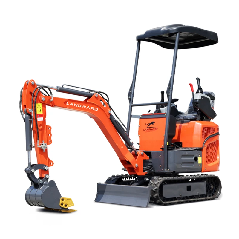 Europe Agriculture Mini Excavator 1.2 Ton Kubota Hydraulic 1000Kg Small Digger XT12Pro Home Use Diesel Micro Excavator 2 Ton