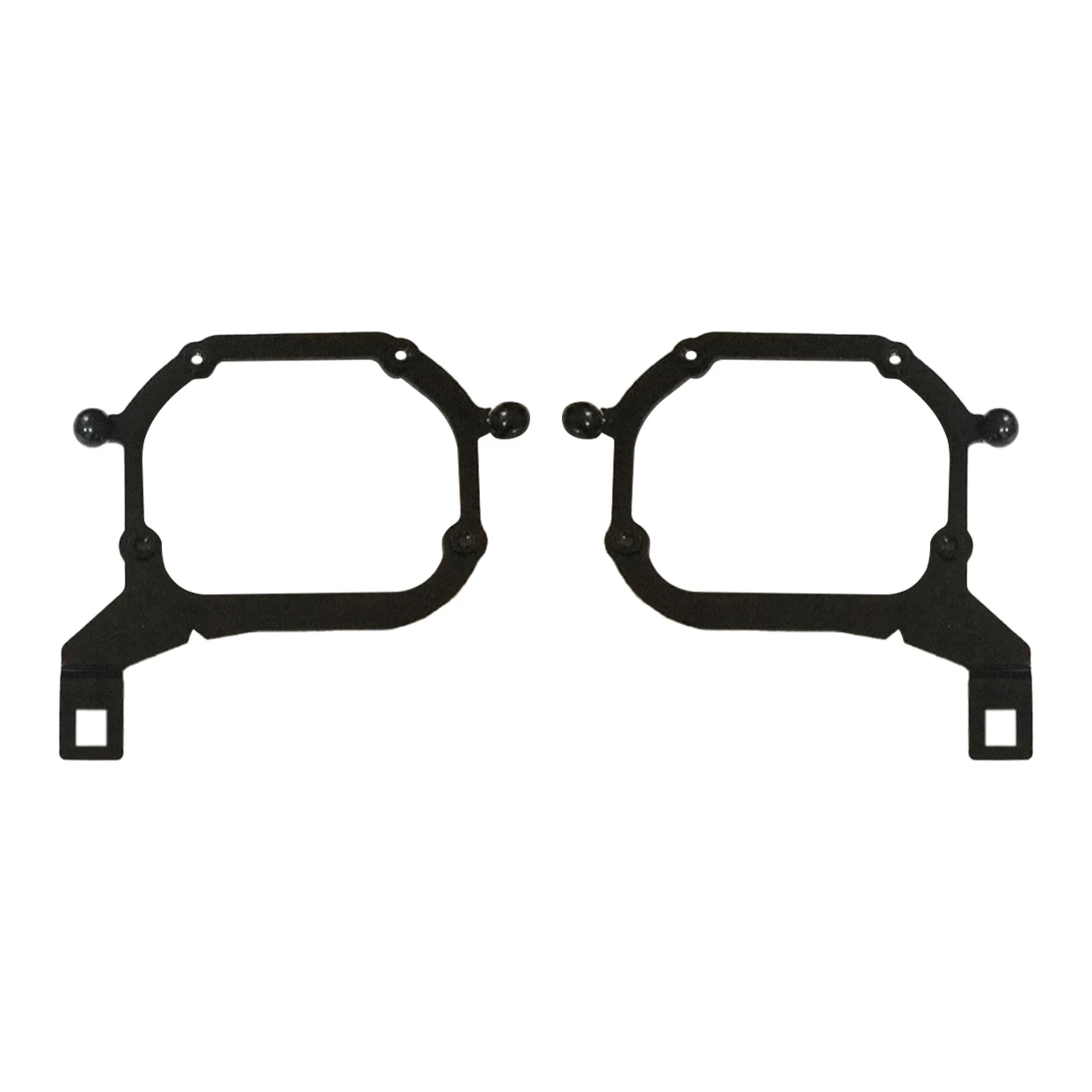 TAOCHIS Adapter Frame Headlights Transition Bracket for Mercedes Benz C 2015-2018, Hella 3R 5 Projector Lens