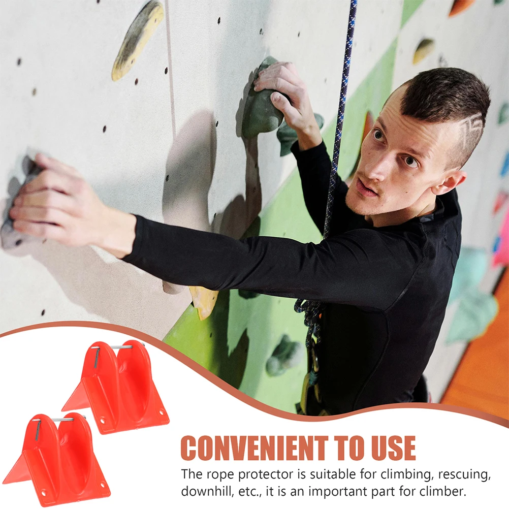 

5pcs Safety Rope Protective Cover Edge Protector Climbing Mountaineering Portable Ropes Cable Hardware Lightweight Durable