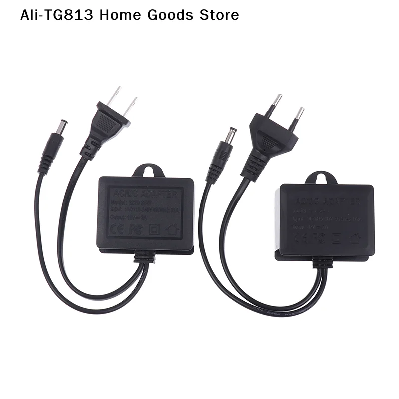 

[TG813]12V2A Waterproof IP66 For Camera Power AC Outdoor 100V-240V Converter Adapter DC 2000mA LED Supply EU US Plug