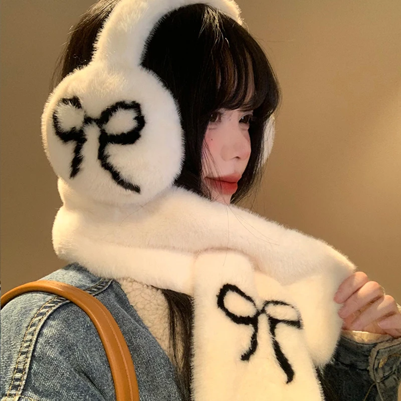 Plush Ear muffs Women Outdoor Cold Proof Ear Cover Warm Winter Headphones Cold Protection Winter Accessoriess girls cute items