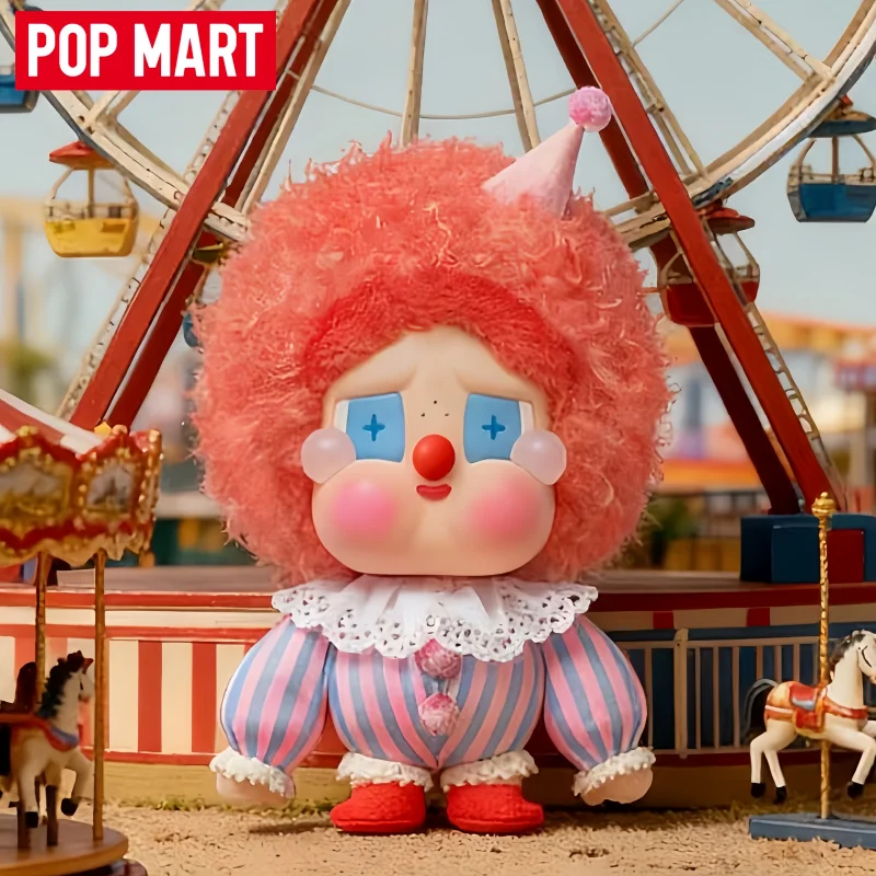 

POP MART CRYBABY Why So Serious Halloween Series Blind Box Backpack Pendant Decoration Keychain Clown Style Girl's Birthday Gift