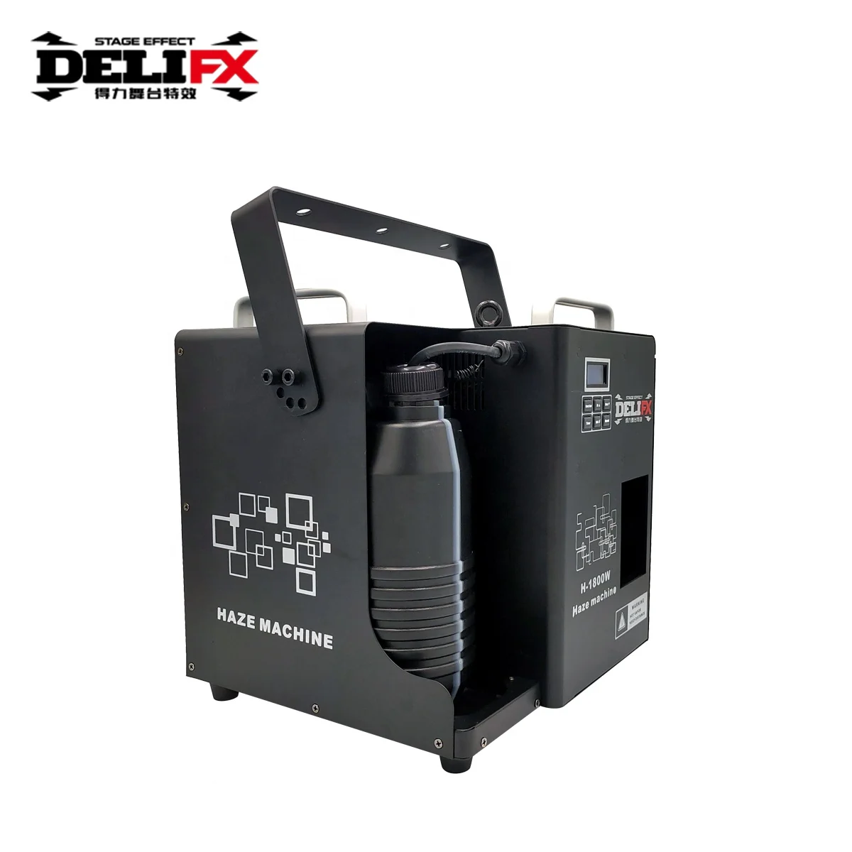 DELIFX Timing and Quantitative Function LCD Display Hazer Apply To Stage Better Light Effect Fog Making Water-based Haze Blower