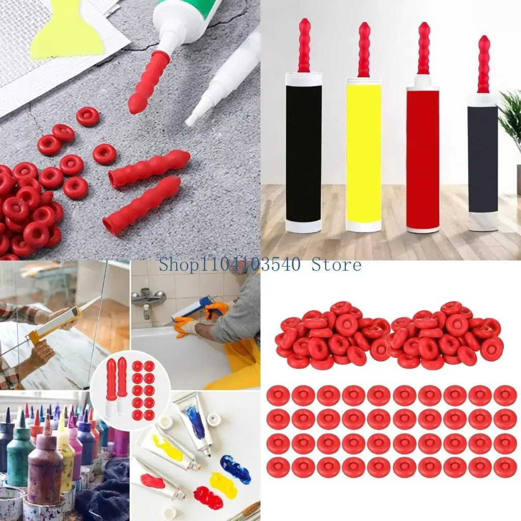 02dc-100x-red-elastic-glues-bottle-seals-for-handicrafts-professional-and-home-use