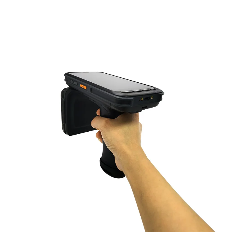 Tragbarer benutzerdefinierter Frequenz 860 ~ 960 MHz Langstrecken-RFID-Handleser UHF-Asset-RFID-Leser