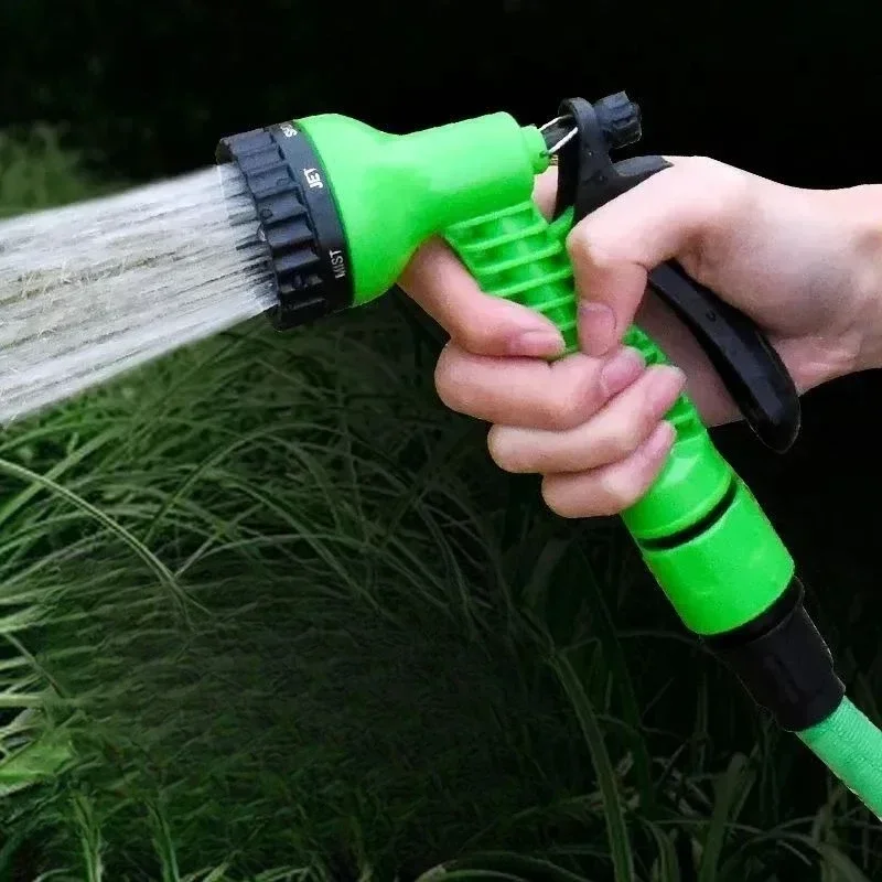 

Ultra Lightweight Expandable Hose 2.5/5m High Pressure Flexible Water Pipe for Balcony Garden Car Wash Pet Cleaning
