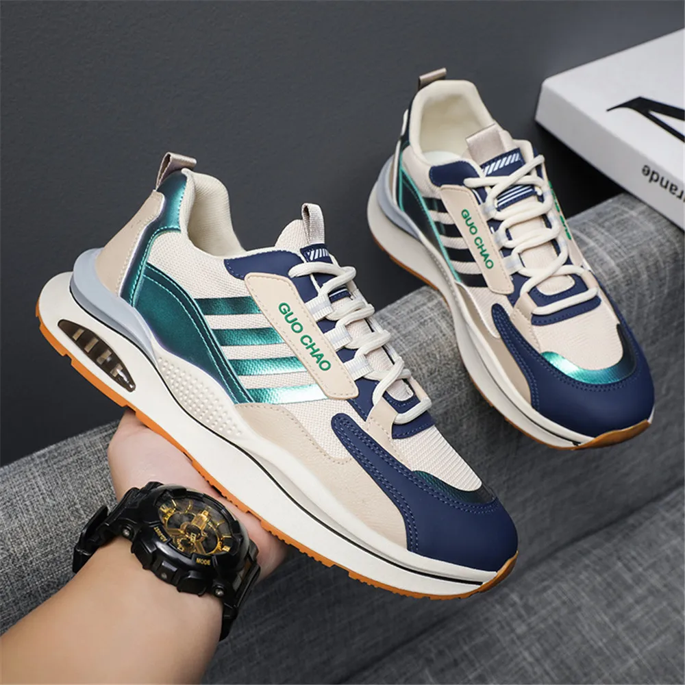 

2023New large men's casual sports shoes fashion lightweight hiking platform sneakers breathable running men's vulcanized loafers