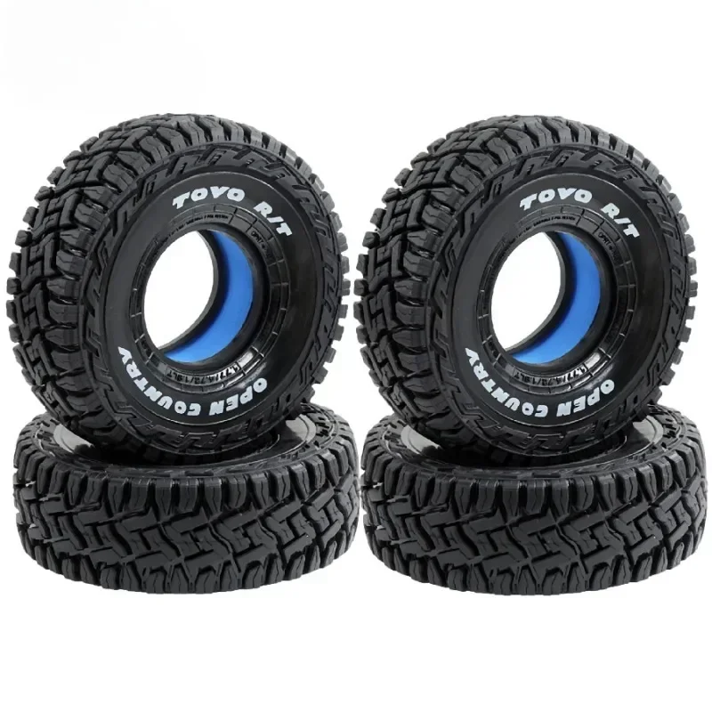 

4PCS 1.9'' Soft Rubber Tires OD 120MM for 1/10 RC Crawler Car Axial SCX10 90046 W218