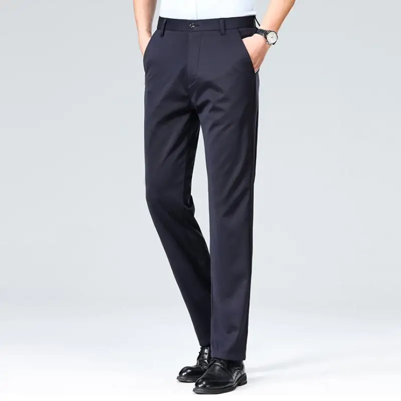 الرجال الربيع السراويل مكتب البدلة السراويل السراويل رجل ركض رجال الأعمال ملابس الشباب ملابس عمال السراويل مرونة