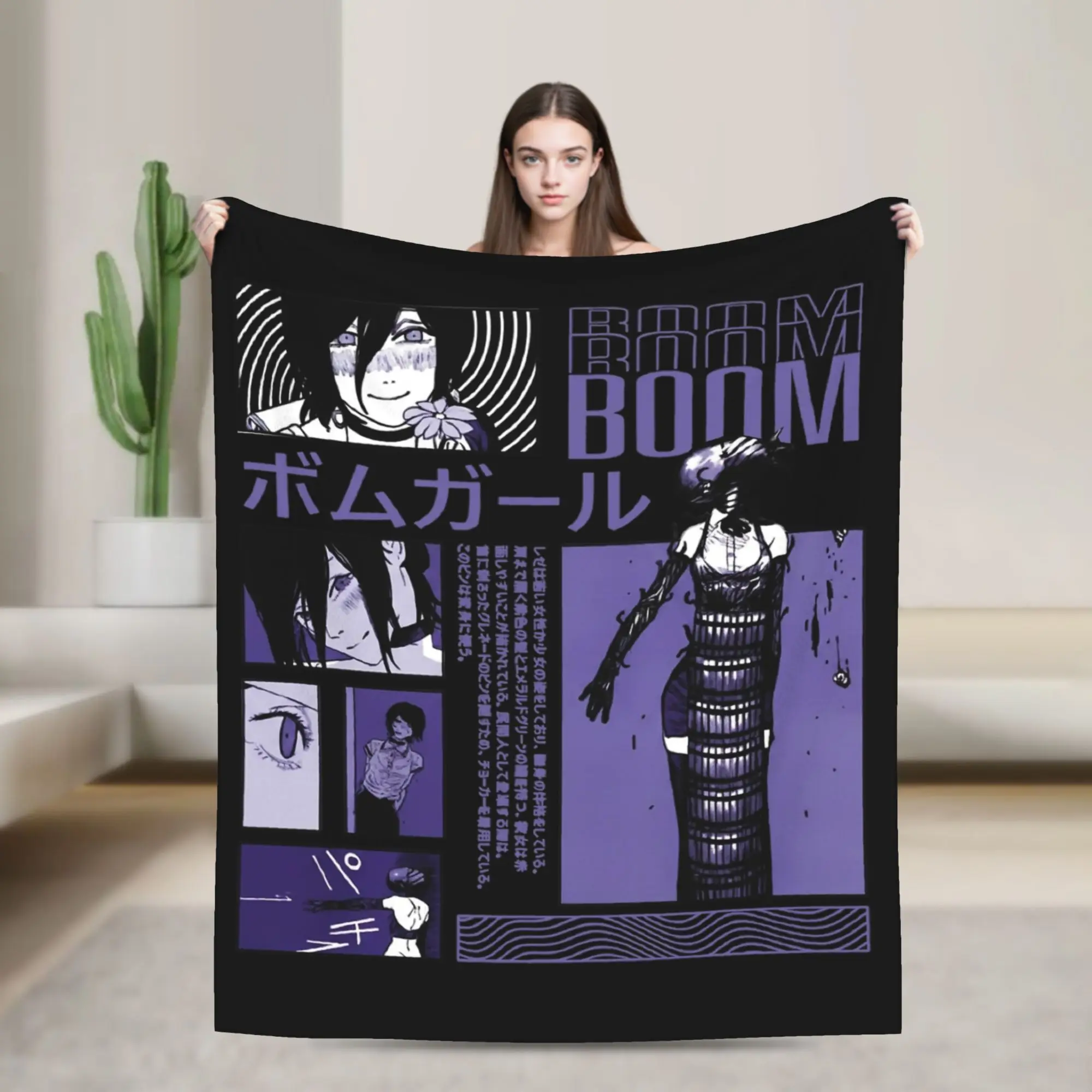 

Одеяло Reze Arc CSM в стиле аниме, коралловое флисовое плюшевое летнее портативное легкое одеяло для кровати, покрывала для спальни