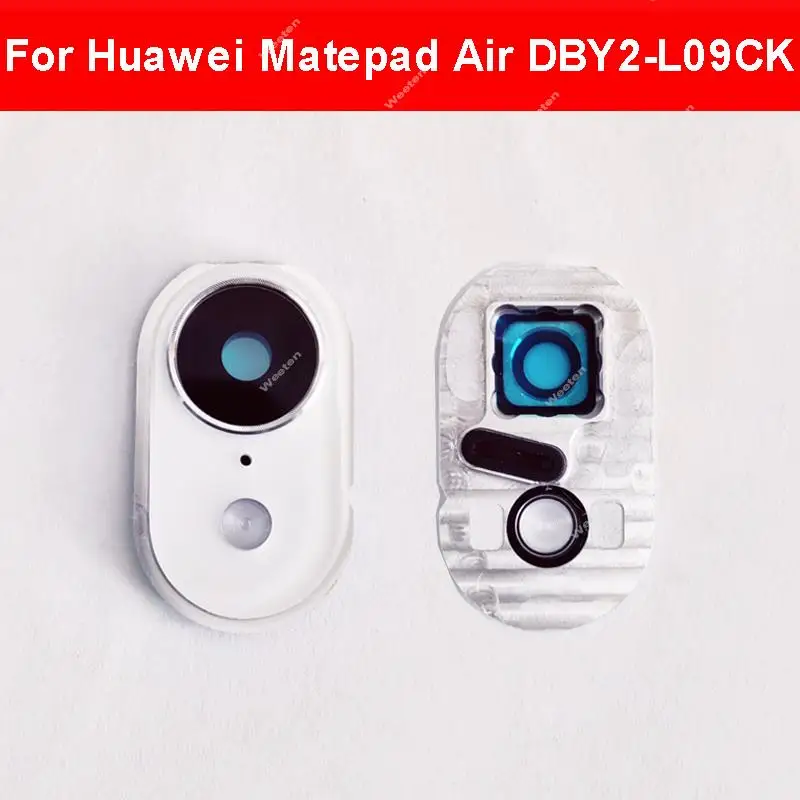 

Рамка для объектива задней камеры Huawei MatePad Air 11,5 дюйма, стеклянная крышка для объектива задней камеры с наклейкой, запасные части