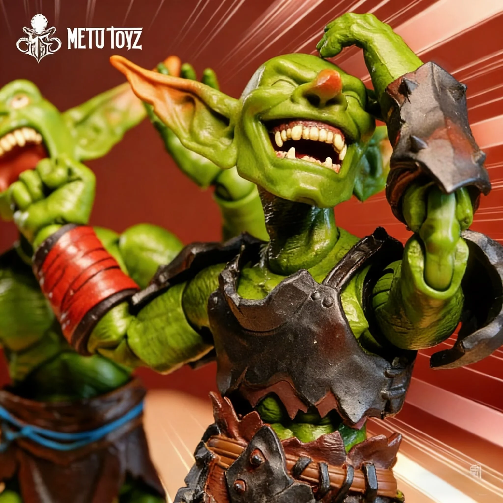 

Metytoyz Goblin Adventurer Squad Posable Action Figures Fantasy World Adventure Collectible Toy Set With Replaceable Heads Hands