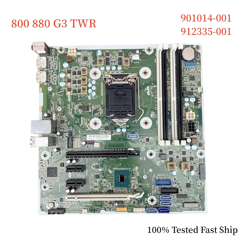 

912335-001 For HP 800 880 G3 TWR Motherboard 901014-001 912335-601 LGA 1151 Q270 DDR4 Mainboard 100% Tested Fast Ship