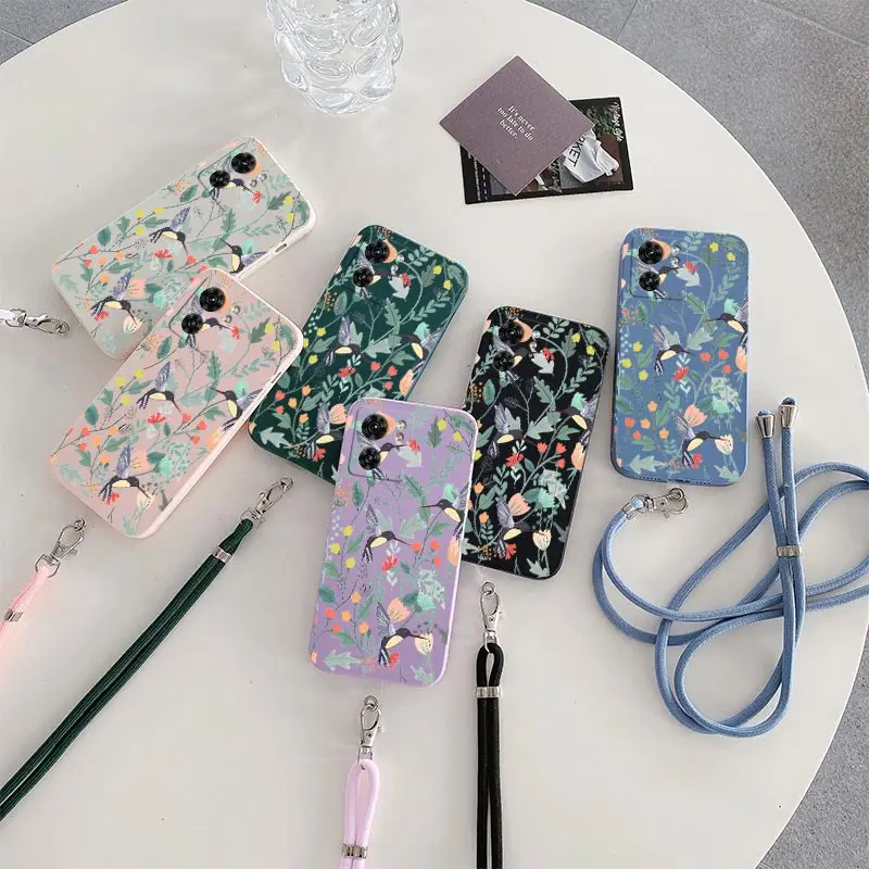 EDGE40 Bright Branch Silicone Phone Case dla Motorola Moto EDGE 40 EDGEPLUS 20 30 40Neo E22 E32 E20 E22i E13 E7 Cover