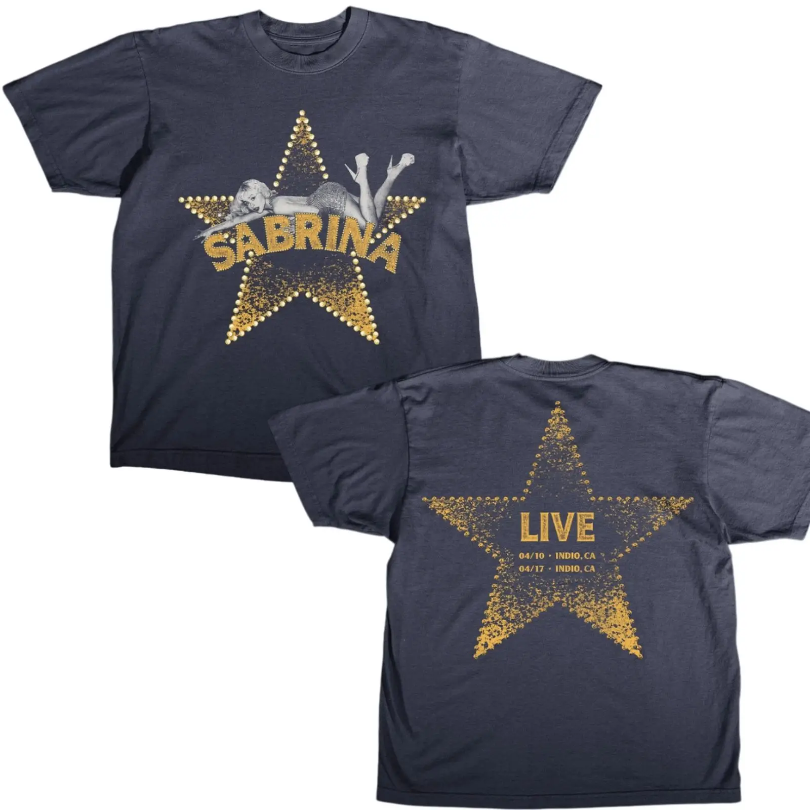 Fashion Tops Sabrina Carpenter Sabrinawood Post & Live Graphic Merch 2026 T Shirt Men‘s Women's T-Shirt Y2k Oversized Tee Unisex