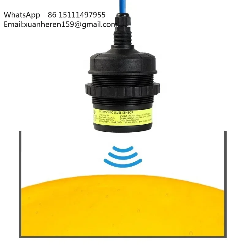 UE3003 Non Contact ATEX Explosion Proof RS485 Gasline diesel Ultrasonic Level Sensor