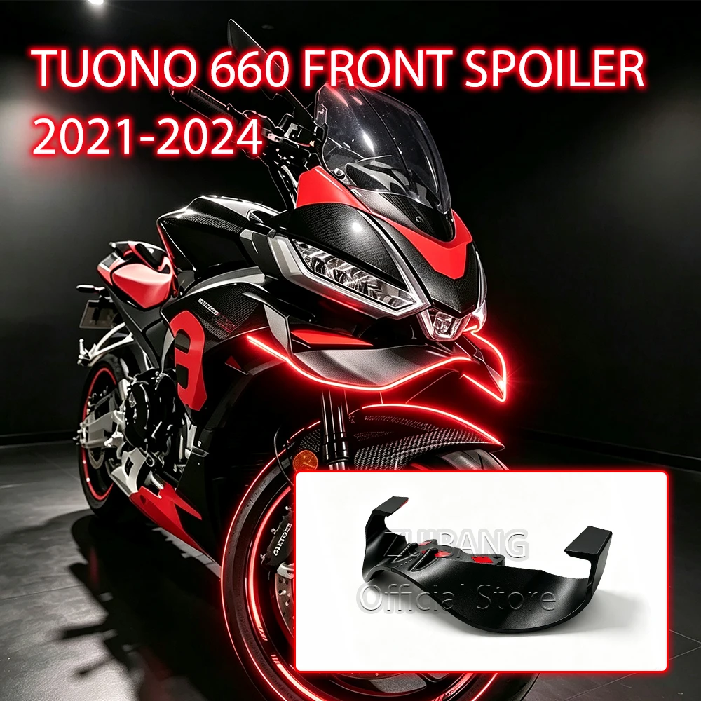 For Aprilia Tuono 660 Parts Front Spoiler Lower Spoiler Lip Wing Frontal Spoilers Tuono 660 2021-2024 Accessories