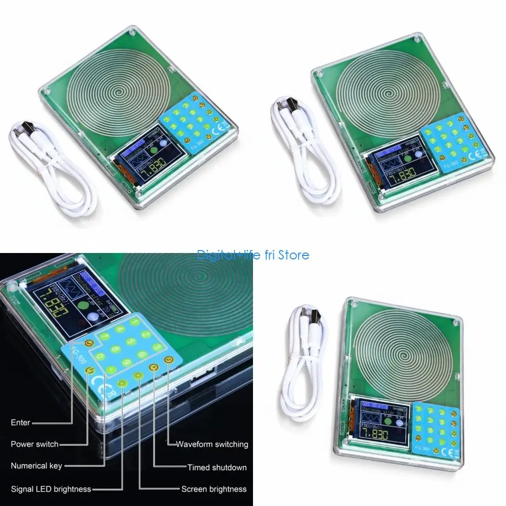 E06D Multifunctional Waveform Generator With 13 Output Types 0.001Hz 200kHz Frequency