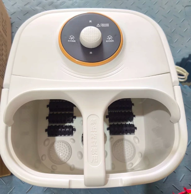 Hot Sale Household Foot Bath Tub, Automatic Massage Foot Soaking Basin, Constant Temperature Heating Deepened High Bucket